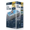 Piscina Desmontávei DEPURADORA AREIA Steel Pro MAX 4,12 m x 2,01 m x 1,22 m