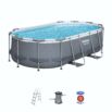 Conjunto de Piscina Desmontável Bestway® Power Steel ™ de 4,27 m x 2,50 m x 1,00 m