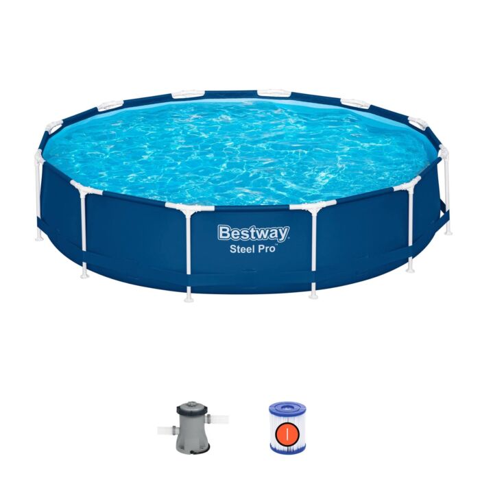 Piscina desmontável redonda Steel Pro MAX 3,66 m x 76 cm