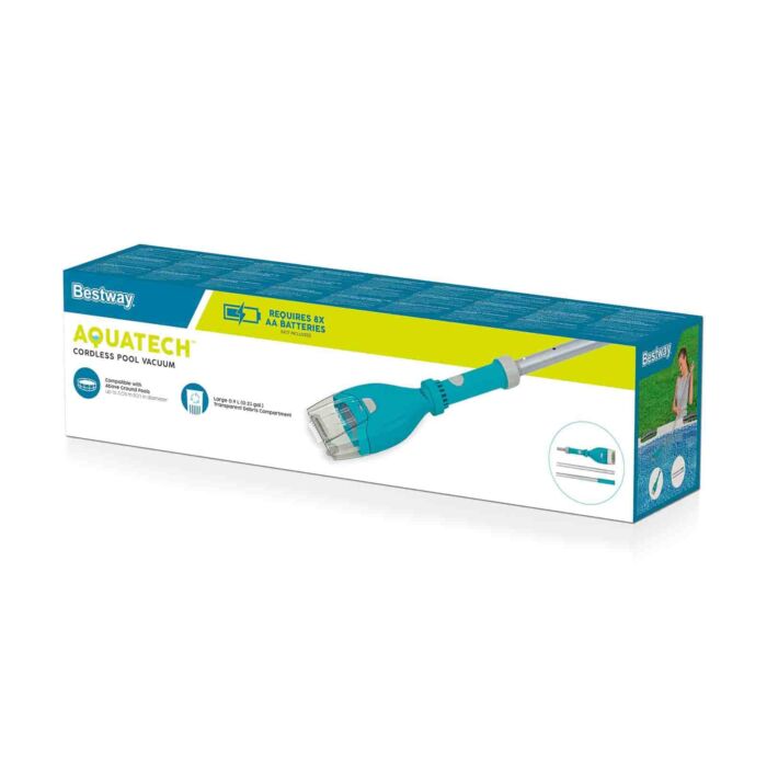 Aspirador de fundo de piscina sem fios AquaTech