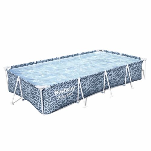 Piscina desmontável retangular Steel Pro 3,66 m x 2,01 m x 66 cm