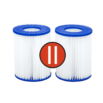Pack de 2 cartuchos de filtro tipo II Flowclear