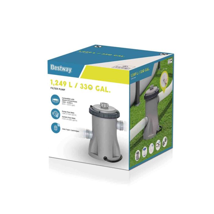 Depuradora de cartucho para piscinas Bestway 1.249 L