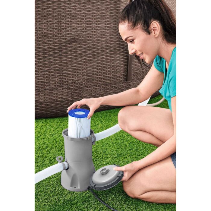 Depuradora de cartucho piscinas Bestway 3.028 L