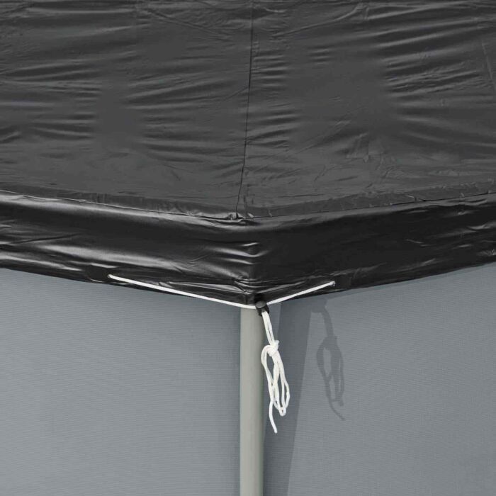 Cobertura oval para piscinas 4,27 m x 2,50 m