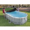Cobertura oval para piscinas 4,27 m x 2,50 m