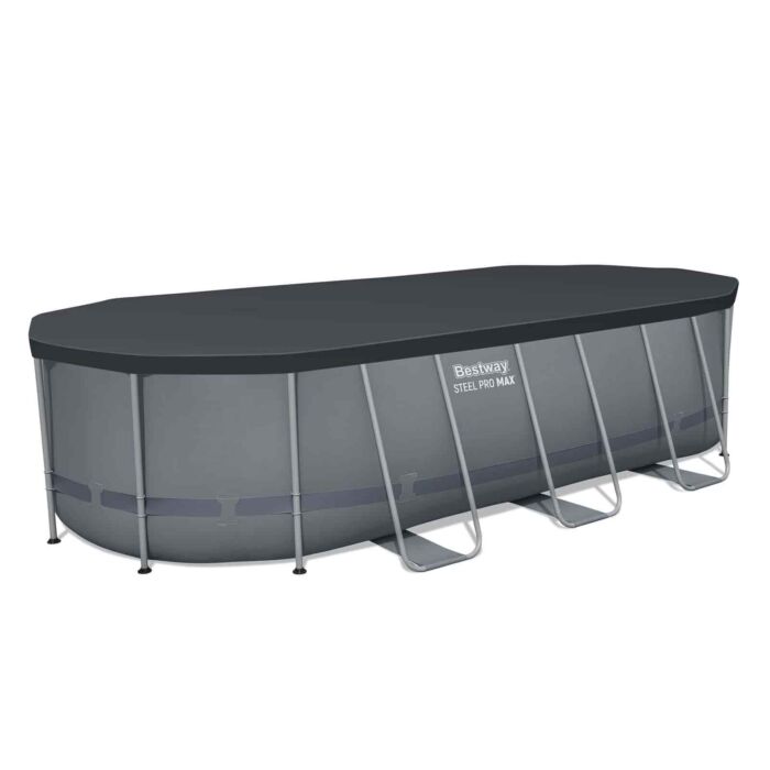 Piscina desmontável oval Steel Pro MAX Bestway 5,49 m x 2,74 m x 1,22 m