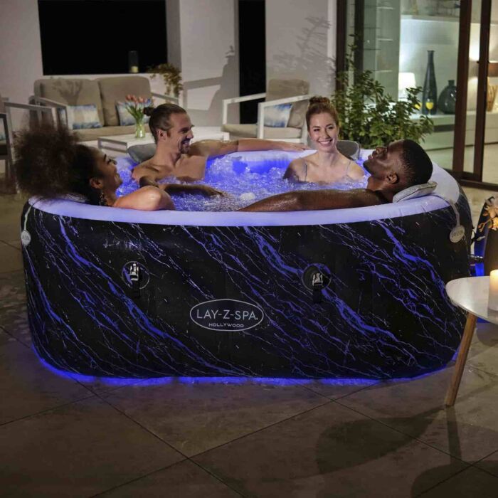Spa insuflável 4-6 pessoas Lay-Z-Spa Hollywood Luxe