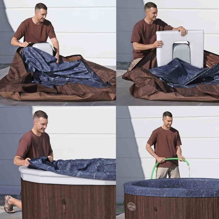 Spa insuflável 4-6 pax Lay-Z-Spa Toronto Smart