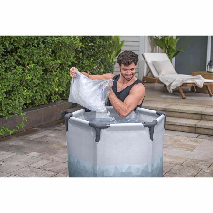 Tanque de banhos de gelo 1 pessoa Lay-Z-Spa Glacial Dip