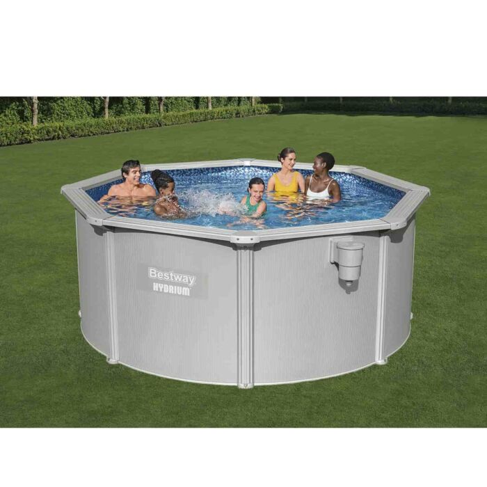 Piscina desmontável redonda de aço Hydrium 3,05m x 1,22m