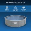 Piscina desmontável redonda de aço Hydrium™ 4,57 m x 1,22 m