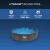 Piscina desmontável redonda de aço Hydrium 4,88 m x 1,32 m