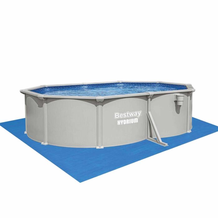 Piscina desmontável oval de aço Hydrium Bestway 5,00 m x 3,66 m x 1,22 m