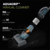 Limpa-fundos aspirador portátil recarregável AquaGrip