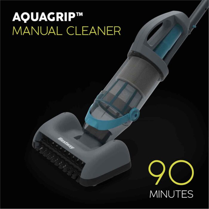 Limpa-fundos aspirador portátil recarregável AquaGrip