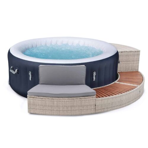 Pack Spa insuflável 2-4 pess. Lay-Z-Spa Miami HALF SURROUND 180
