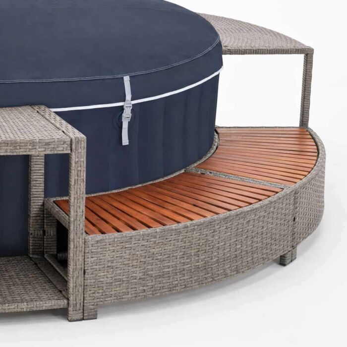 Pack Spa insuflável 2-4 pess. Lay-Z-Spa Miami FULL SURROUND 180