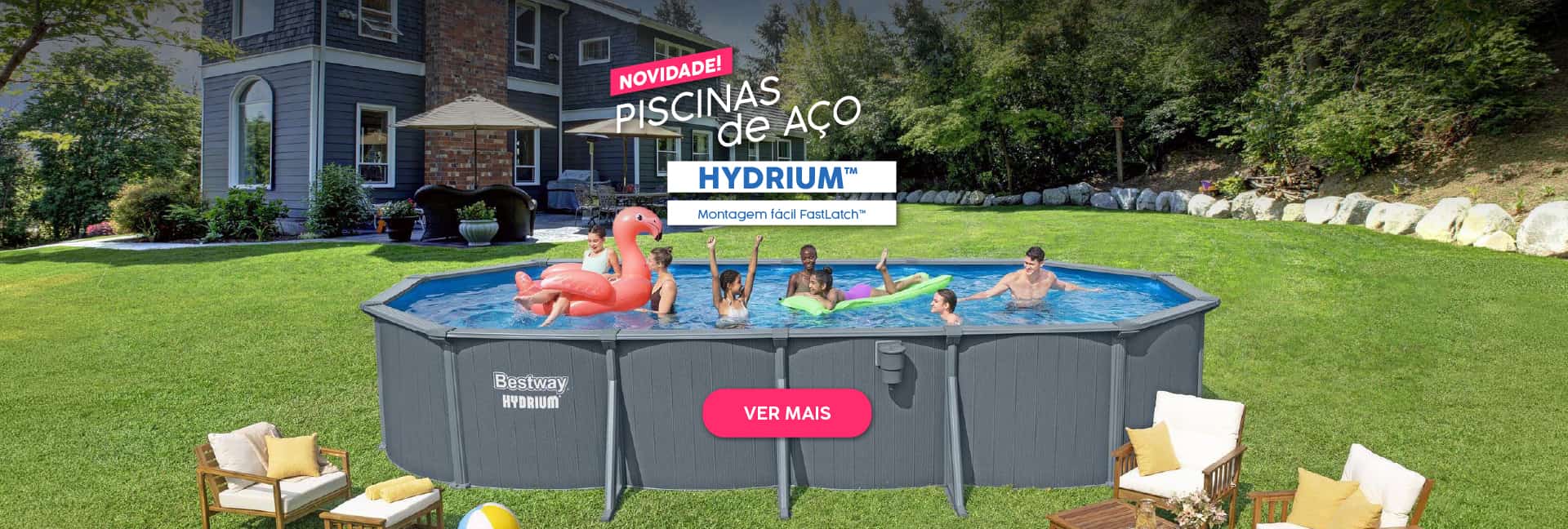 Novidade, Piscinas em aço