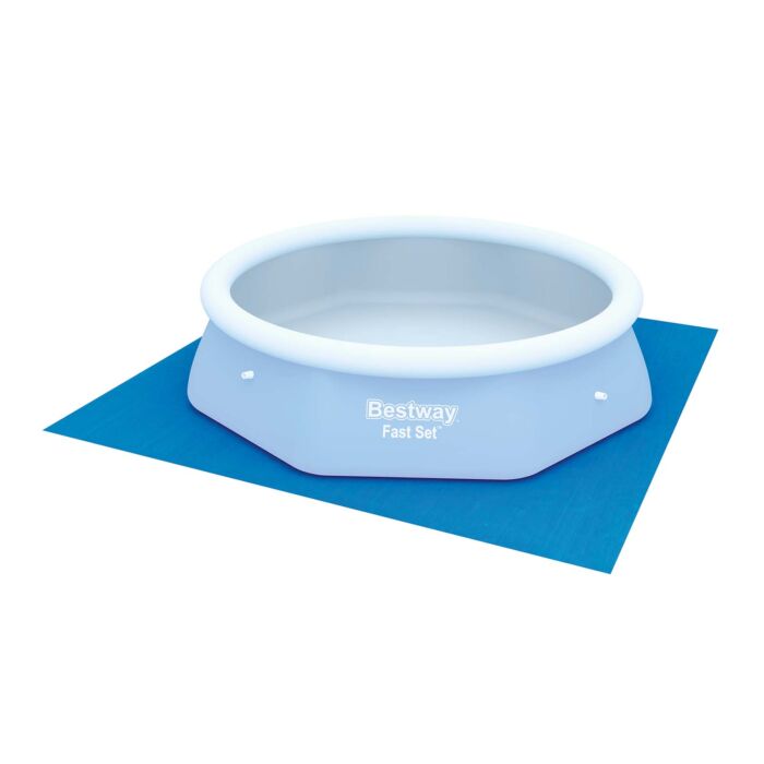 Tapete de chão Flowclear 2,74 x 2,74 m para piscina