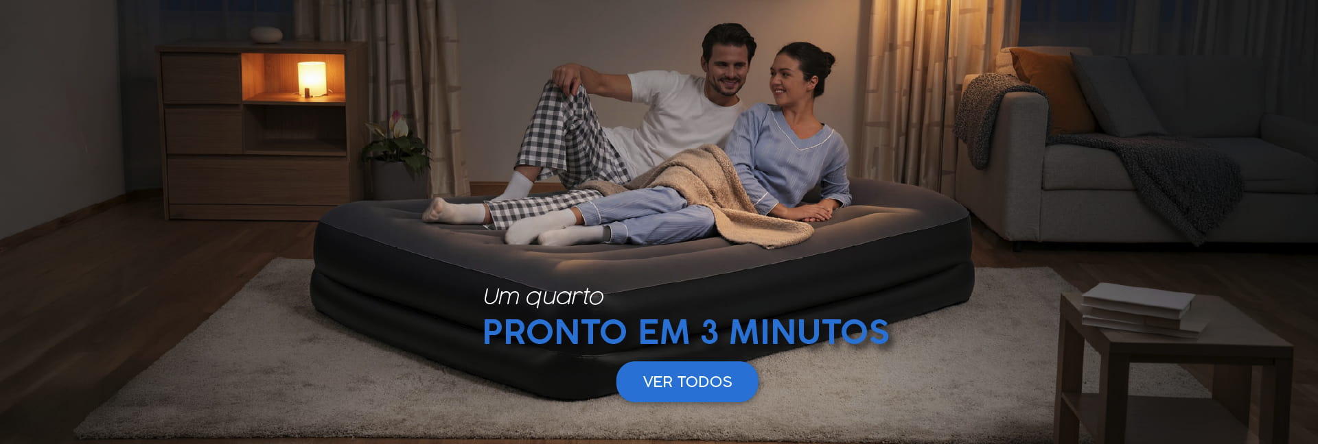 Colchões insufláveis ergonómicos